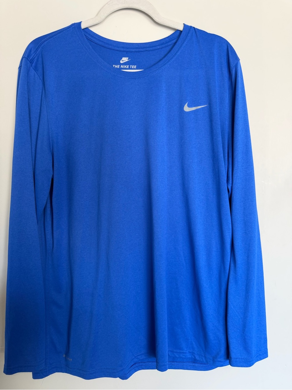 Nike Dri-FIT Blue Long Sleeve Athletic Shirt Men’s XXL